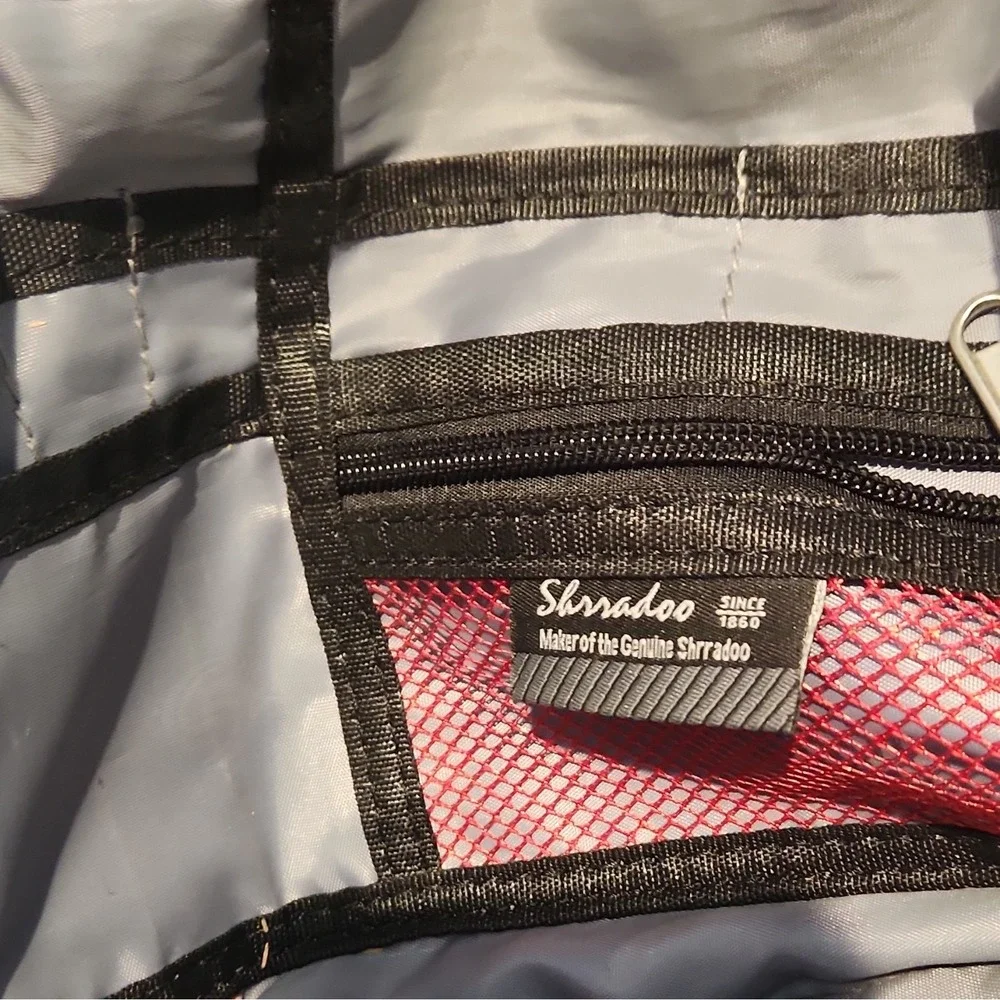 Shrradoo Padded Black Nylon Solid Laptop Backpack with Computer Compartment
